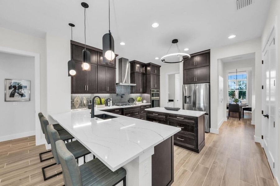 Furnished interior in a model home at Artisan at Watercolor Place in Bradenton (Image 174).