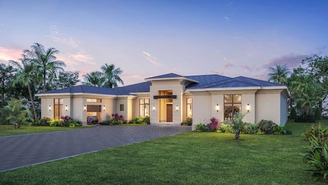 Front exterior of a home in the Tesoro Club community, located in Port St. Lucie, FL (Image 26).
