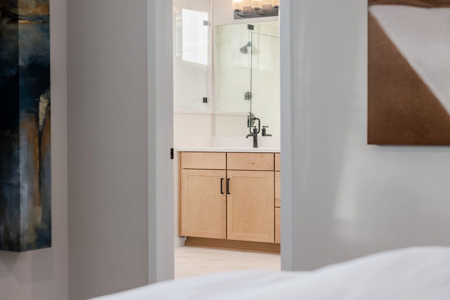 Close-up of interior finishes in a home at Painted Prairie, Aurora (Image 78).