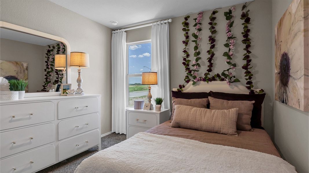 Furnished interior in a model home at Reynolds Crossing in Killeen (Image 15).