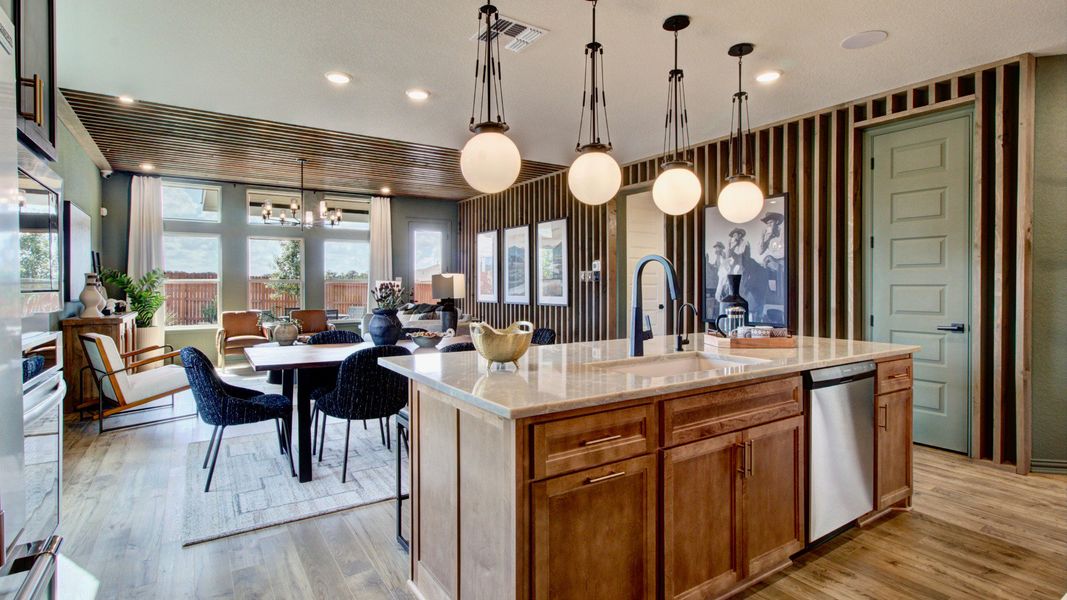 Furnished interior in a model home at Stream Waters in Seguin (Image 21). Furnished interior in a model home at Stream Waters in Seguin (Image 21).