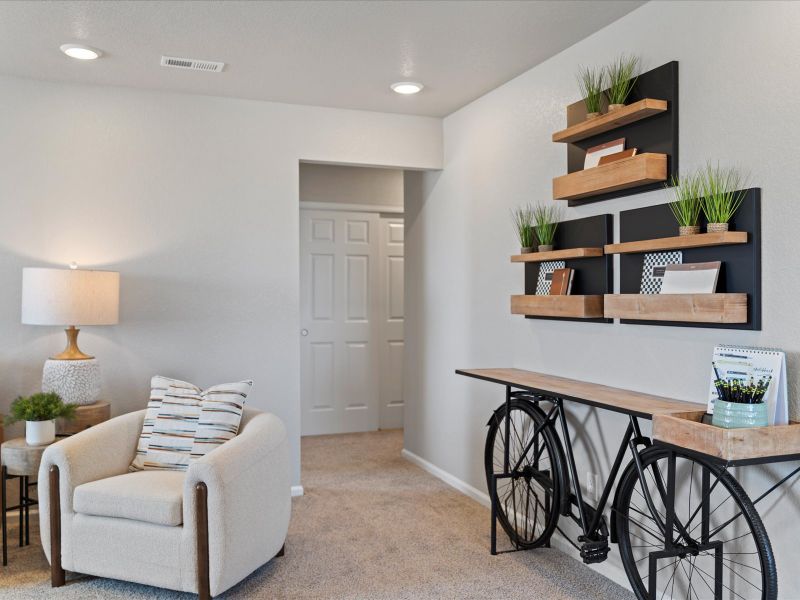 The Chatfield floorplan interior image taken at a Meritage Homes community in Colorado Springs