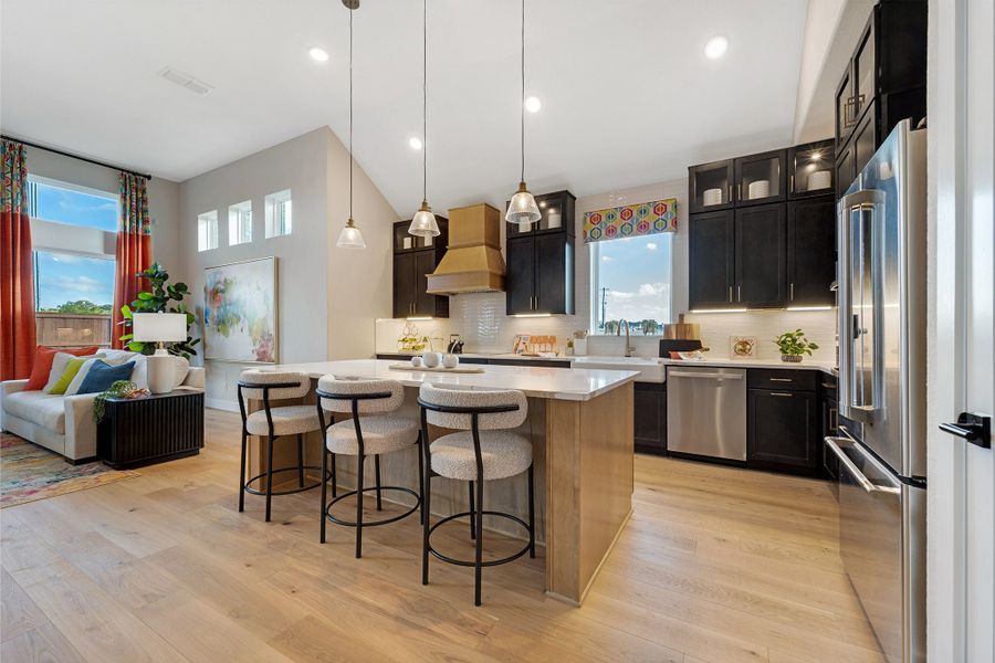 Furnished interior in a model home at Megan's Landing in Castroville (Image 33). Furnished interior in a model home at Megan's Landing in Castroville (Image 33).
