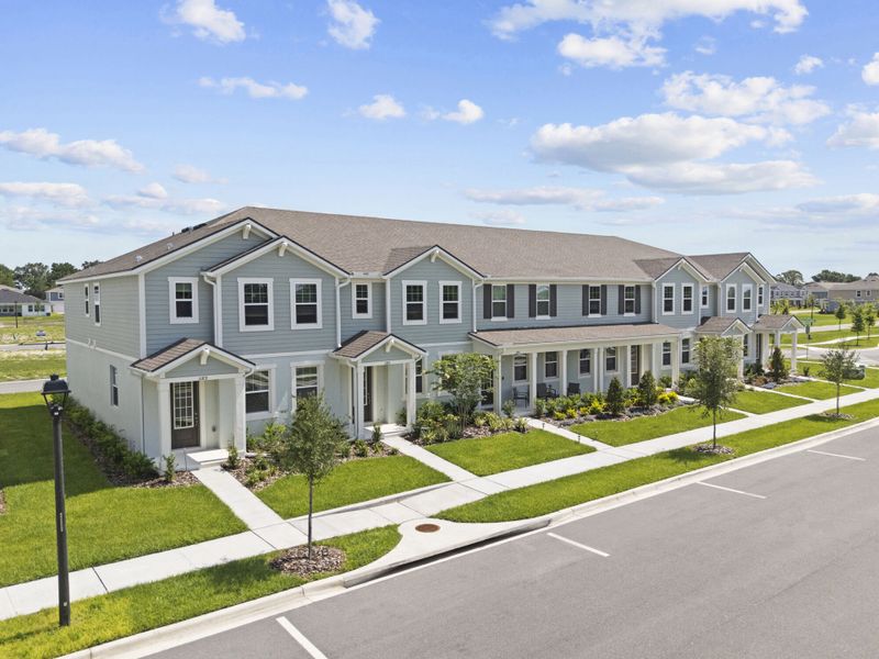 Front exterior of a home in the Meadowlark Landing community, located in Apopka, FL (Image 28).