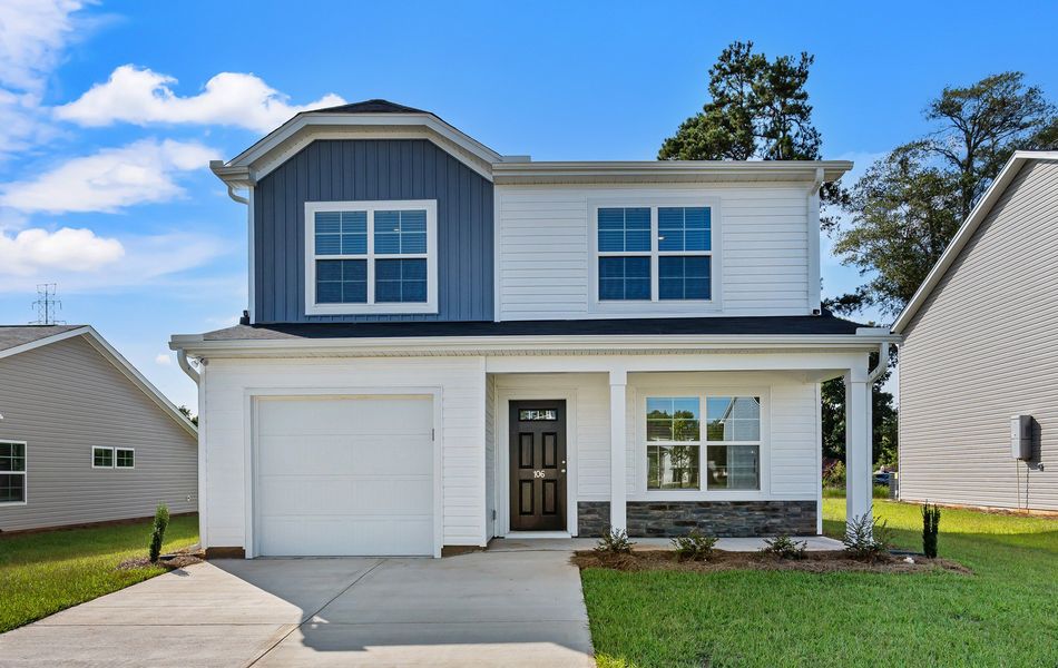 Front exterior of a home in the Ashton Lakes community, located in Lexington, SC (Image 15).