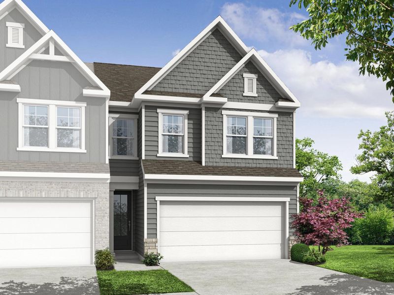 Front exterior of a home in the Lake Shore community, located in Winder, GA (Image 9).