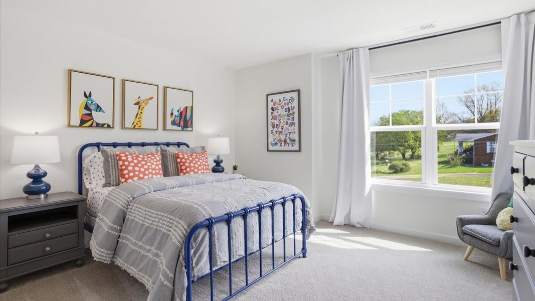 Furnished interior in a model home at Oak Hill in Vonore (Image 26).
