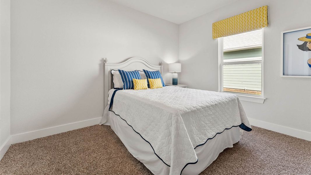 Furnished interior in a model home at Buffer Farms in Port Saint Joe (Image 19).