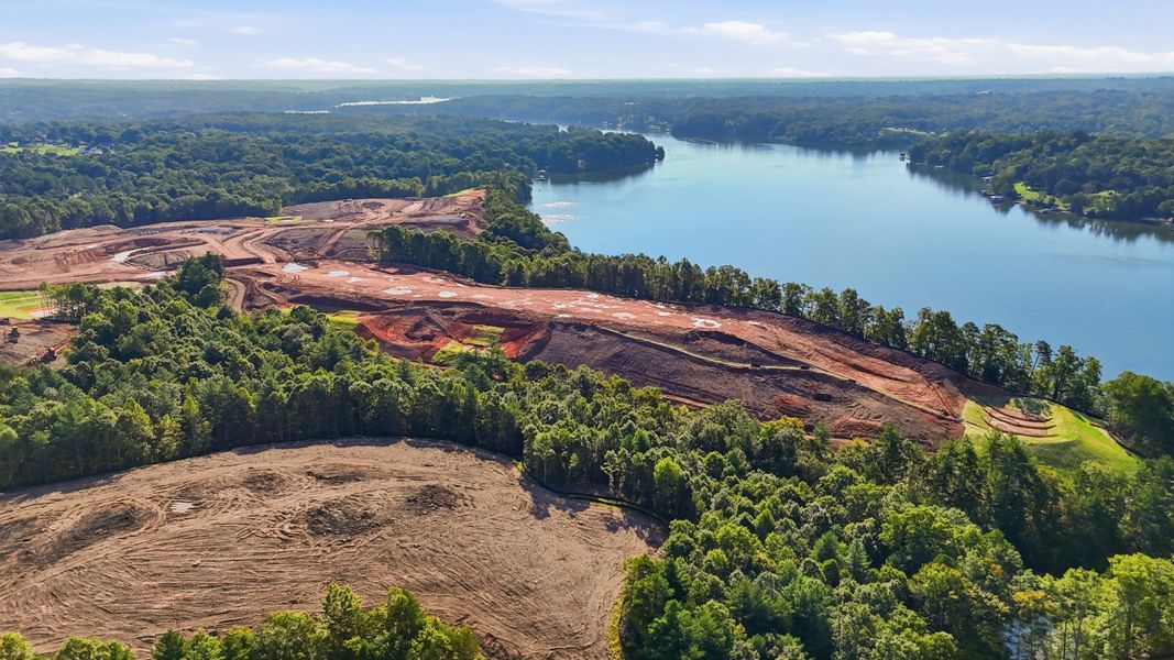 Site preparation and early development at Esplanade at Lake Hickory in Taylorsville, NC (Image 11).