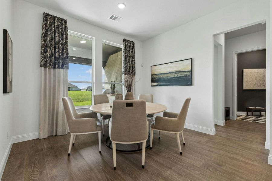 Furnished interior in a model home at Berkshire Estates in Mesquite (Image 21). Furnished interior in a model home at Berkshire Estates in Mesquite (Image 21).