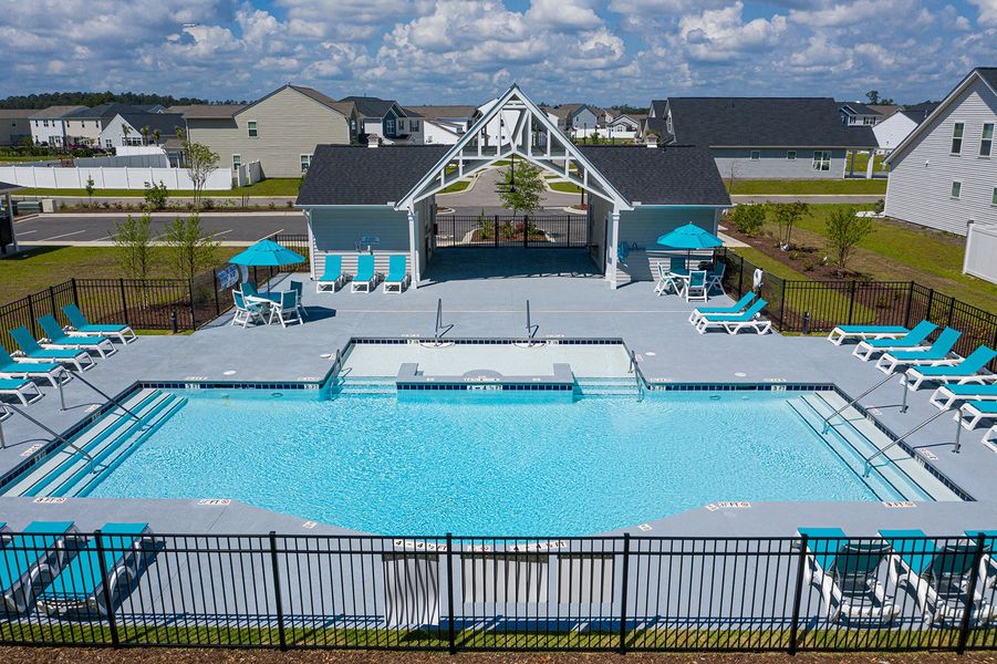 Community Pool and Cabana