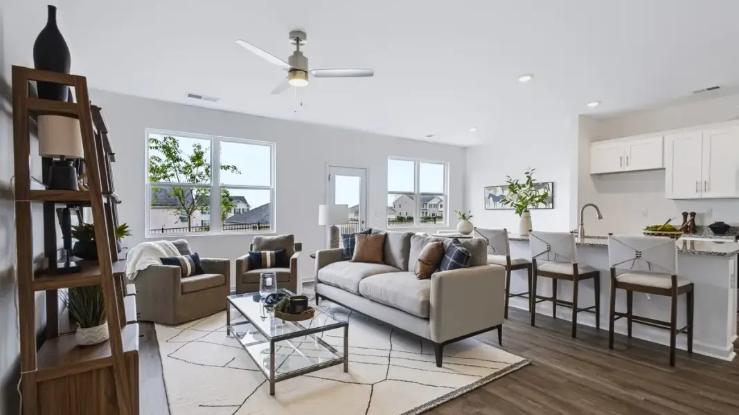 Furnished interior in a model home at Stillwater Lake Oconee in Eatonton (Image 19).