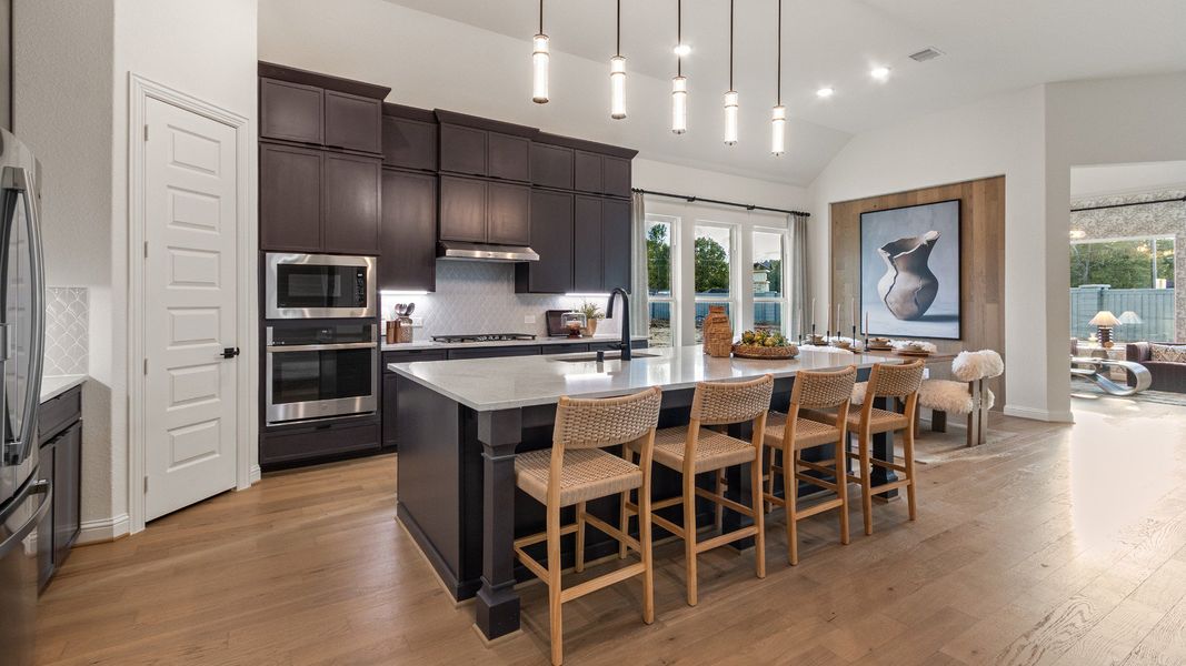 Entertain in Style with Oversized Island