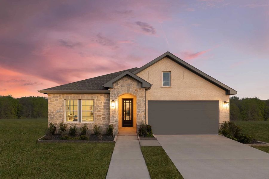 Front exterior of a home in the Brookshire at Legacy Hills-60s community, located in Celina, TX (Image 2).