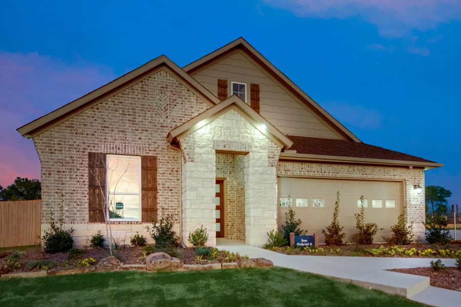 Front exterior of a home in the Green Meadows community, located in Anna, TX (Image 2).