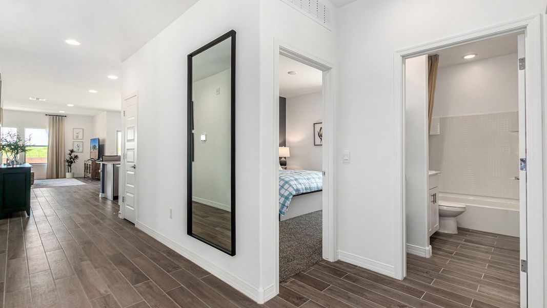 Furnished interior in a model home at Sahuarita Acres in Sahuarita (Image 38).