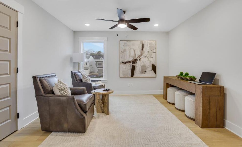 Furnished interior in a model home at Villas at Dawsonville in Dawsonville (Image 14).