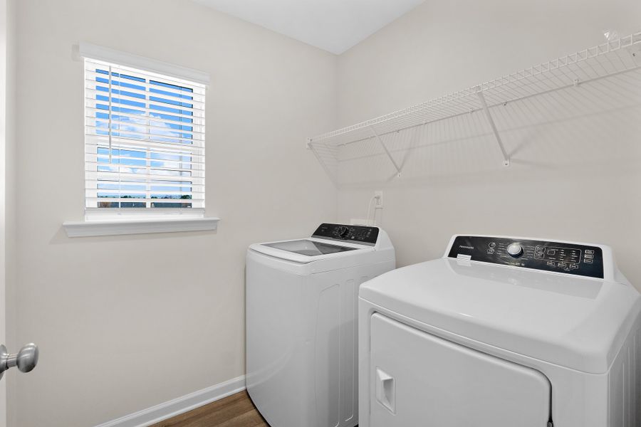 Furnished interior in a model home at Anderson Village in Spartanburg (Image 21).