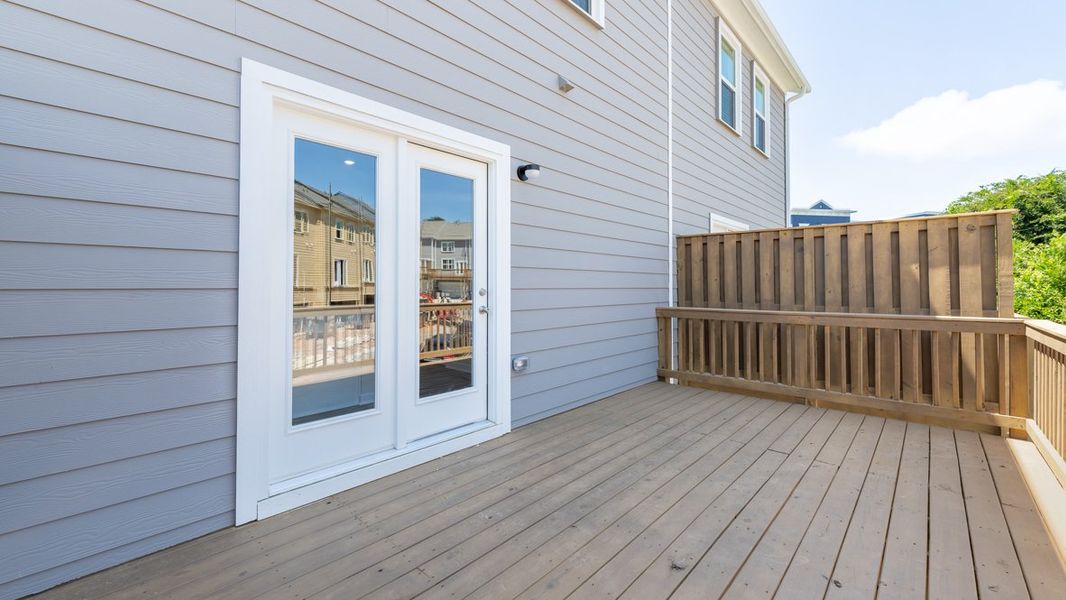 Exterior details of a home in Townes at Asbury, Atlanta (Image 3).