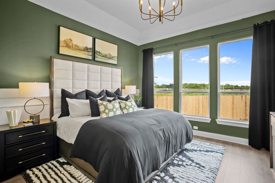Furnished interior in a model home at The Parklands in Santa Clara (Image 9). Furnished interior in a model home at The Parklands in Santa Clara (Image 9).