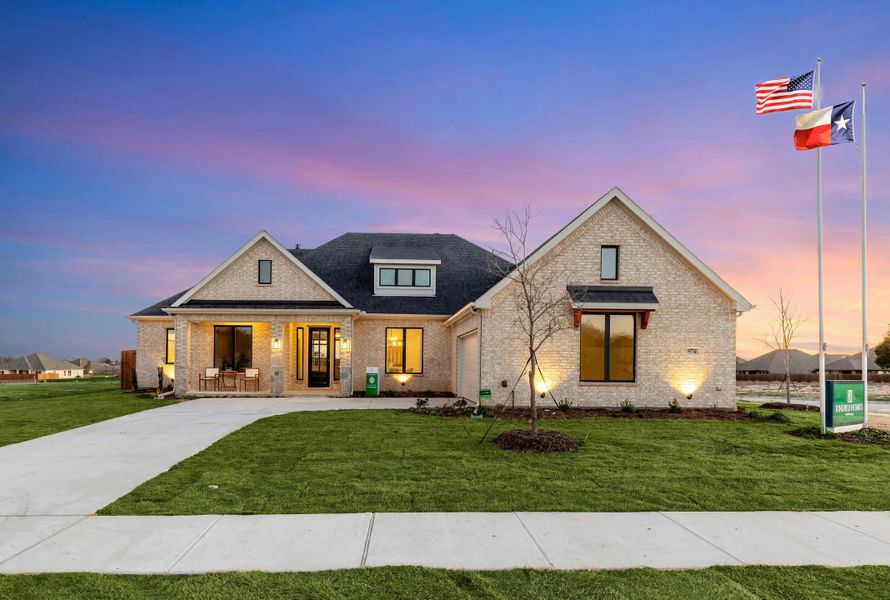 Front exterior of a home in the Kentsdale Farms community, located in DeSoto, TX (Image 1). Front exterior of a home in the Kentsdale Farms community, located in DeSoto, TX (Image 1).