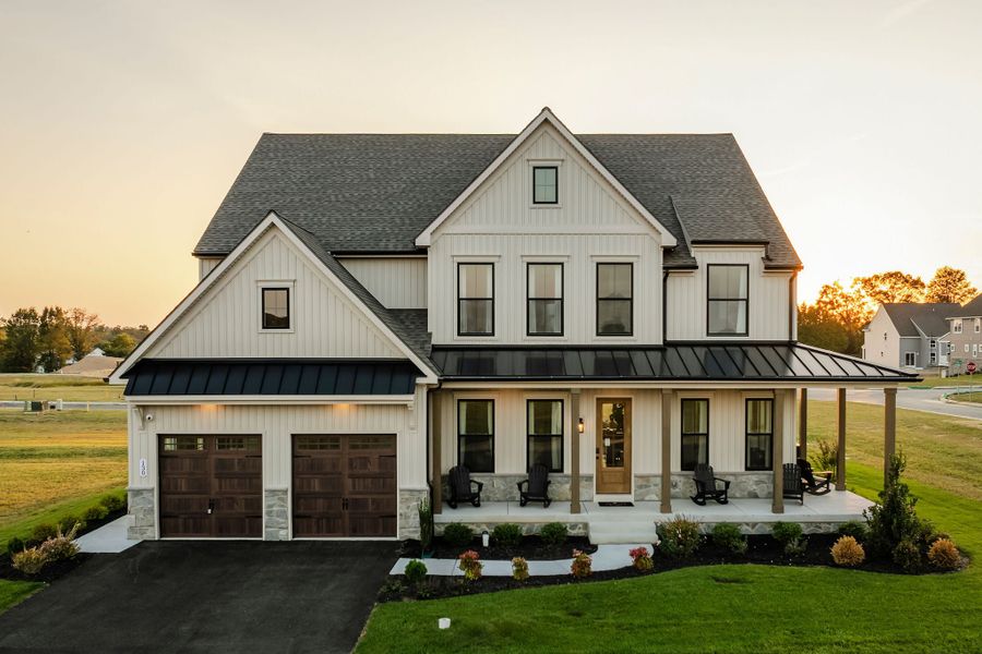 Front exterior of a home in the Trillium Reserve at Lake Norman community, located in Mooresville, NC (Image 2). Front exterior of a home in the Trillium Reserve at Lake Norman community, located in Mooresville, NC (Image 2).