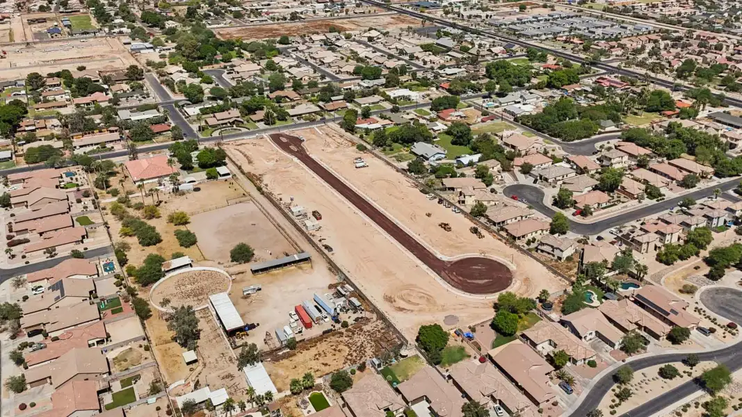 Site preparation and early development at Citrus Pointe in Phoenix, AZ (Image 10).