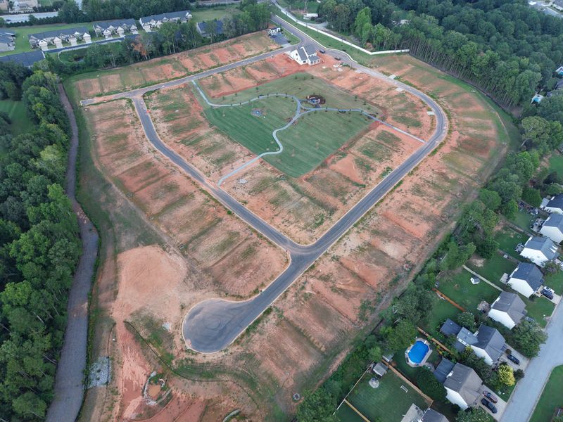 Site preparation and early development at Arbor Gate in Simpsonville, SC (Image 30).