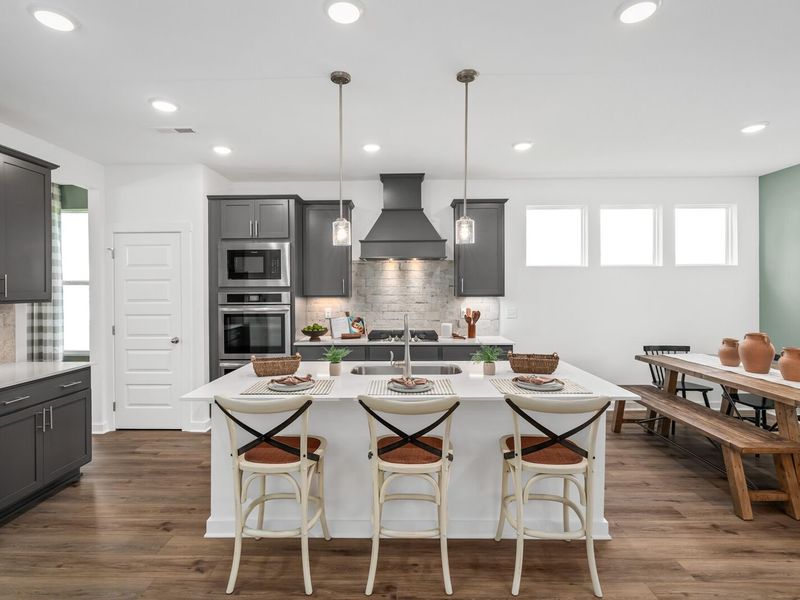 Furnished interior in a model home at Benders Cove in Mount Juliet (Image 36).