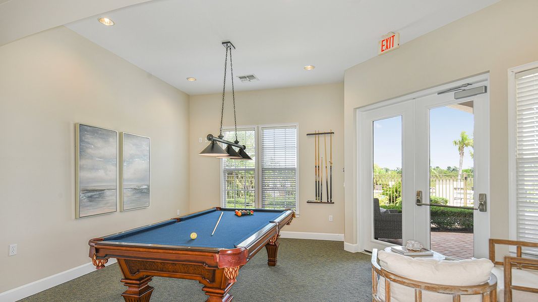 Furnished interior in a model home at Bella Via in Port Charlotte (Image 8).