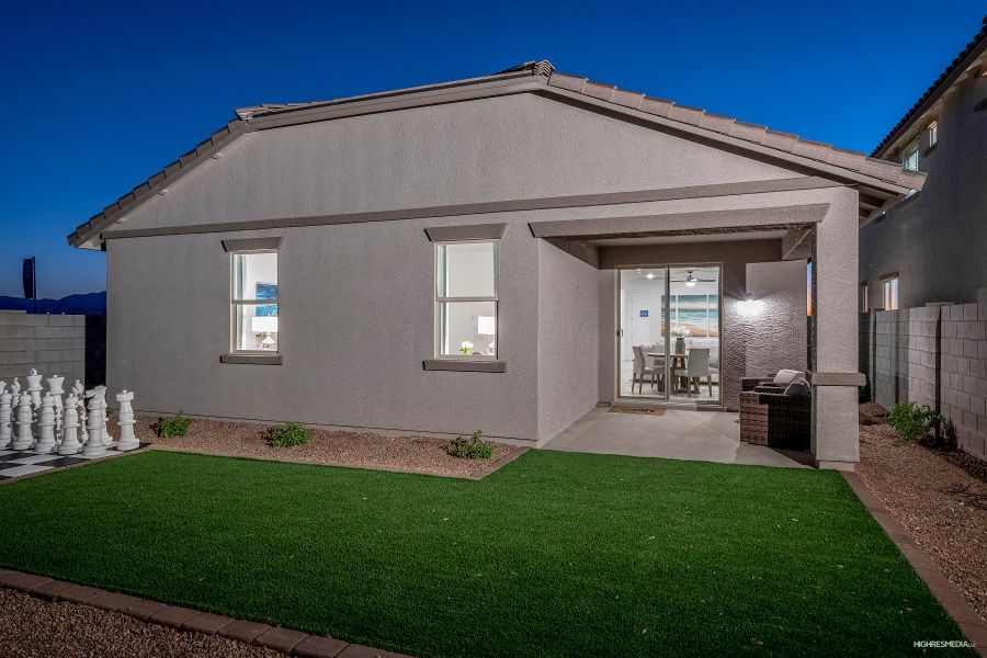Exterior details of a home in The Villages at North Copper Canyon, Surprise (Image 3).