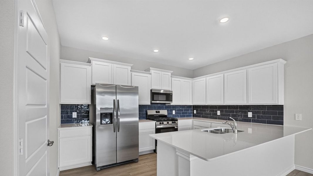 Furnished interior in a model home at Magnolia at Legacy Hills in Celina (Image 6).