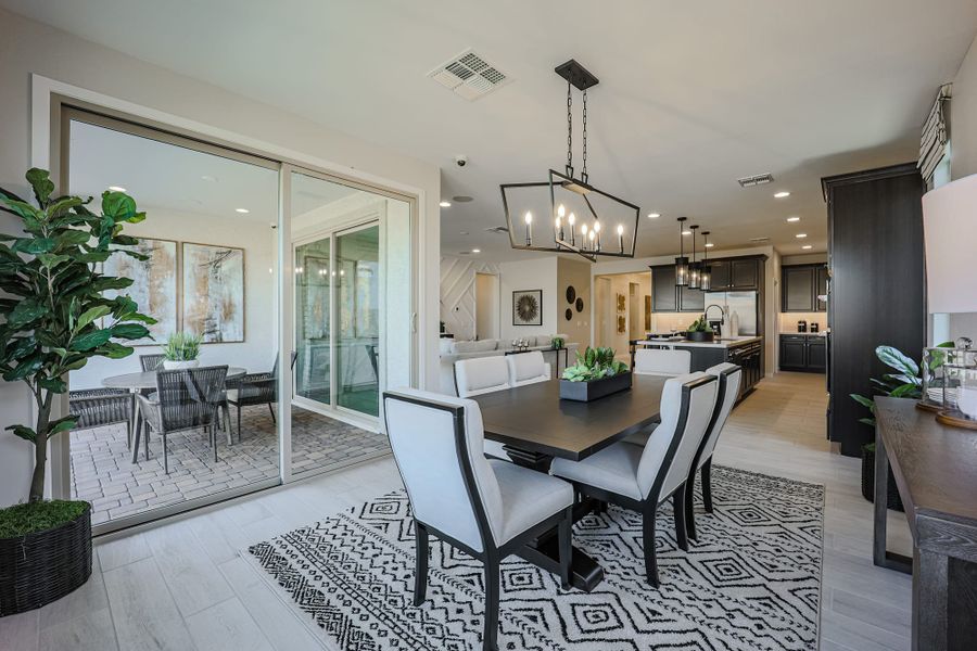 Dining - Luneta - Vidrio at Estrella in Goodyear, Arizona by Landsea Homes