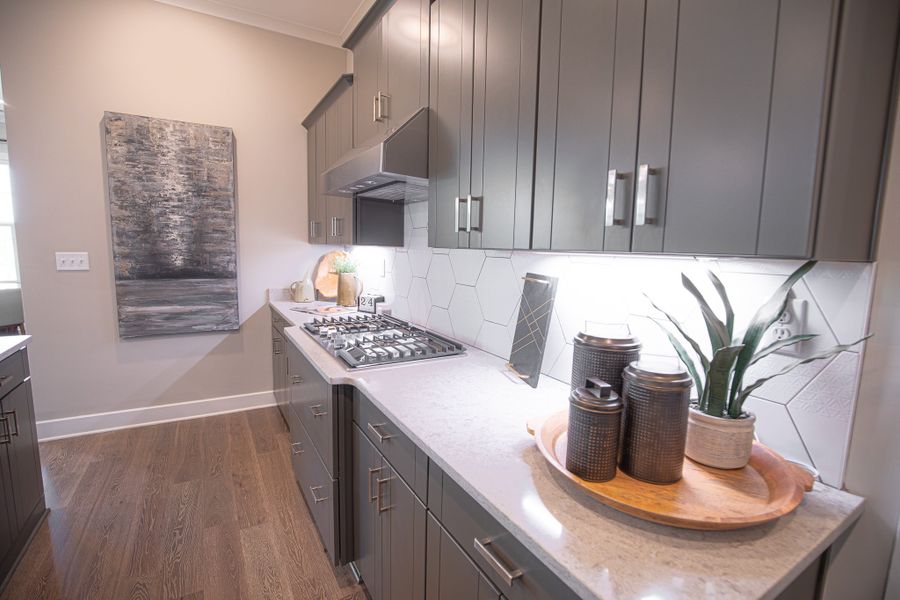 Furnished interior in a model home at Myers Park in Arlington (Image 28).