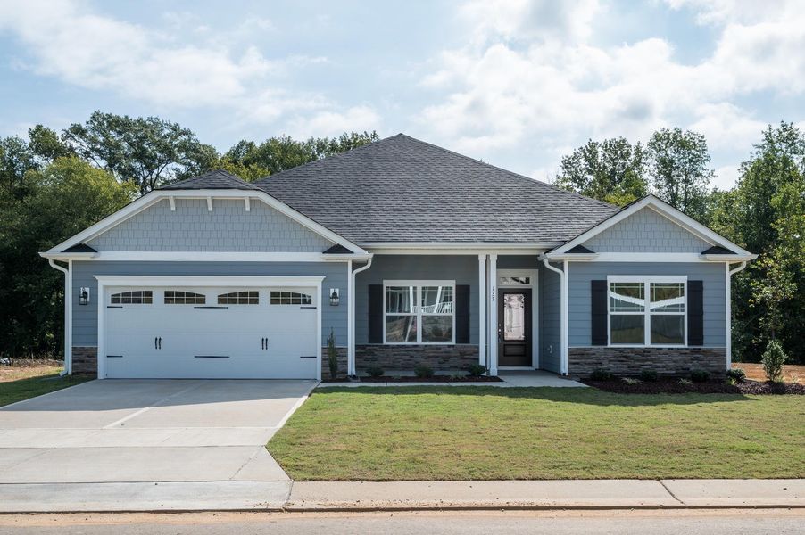 Front exterior of a home in the Copper Creek community, located in Winterville, NC (Image 2). Front exterior of a home in the Copper Creek community, located in Winterville, NC (Image 2).