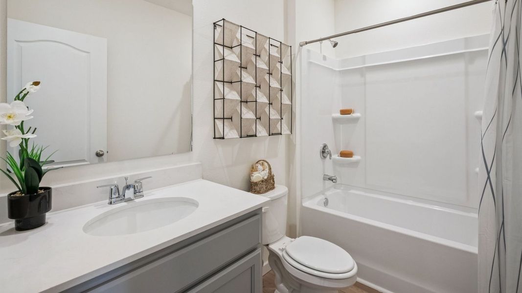 Furnished interior in a model home at Oak Pointe in Apopka (Image 23).