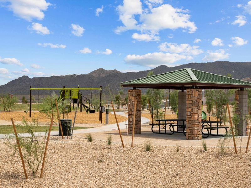 Picnic Table at Mesquite Mountain Ranch