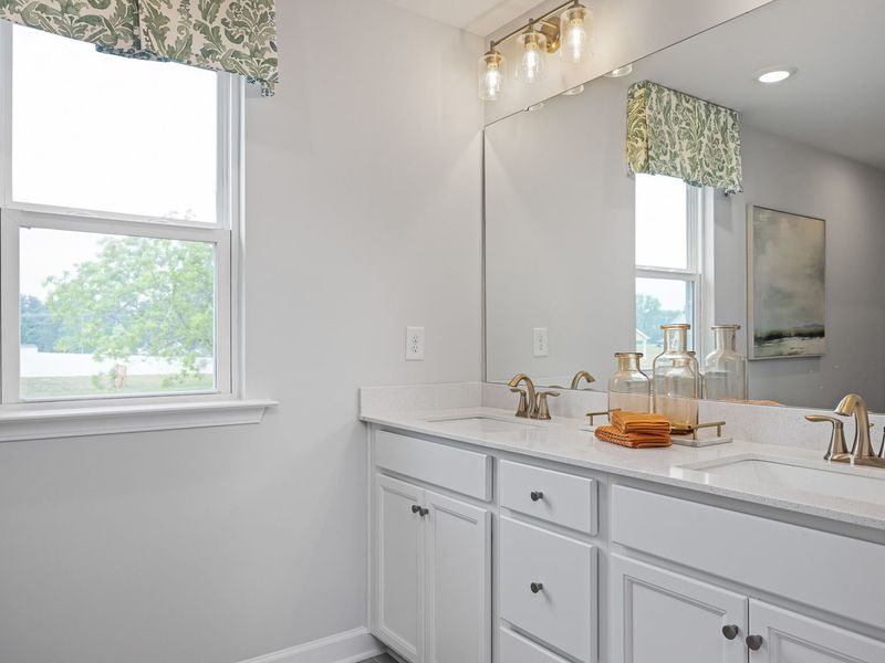 Furnished interior in a model home at Gregory Village in Lillington (Image 46). Furnished interior in a model home at Gregory Village in Lillington (Image 46).