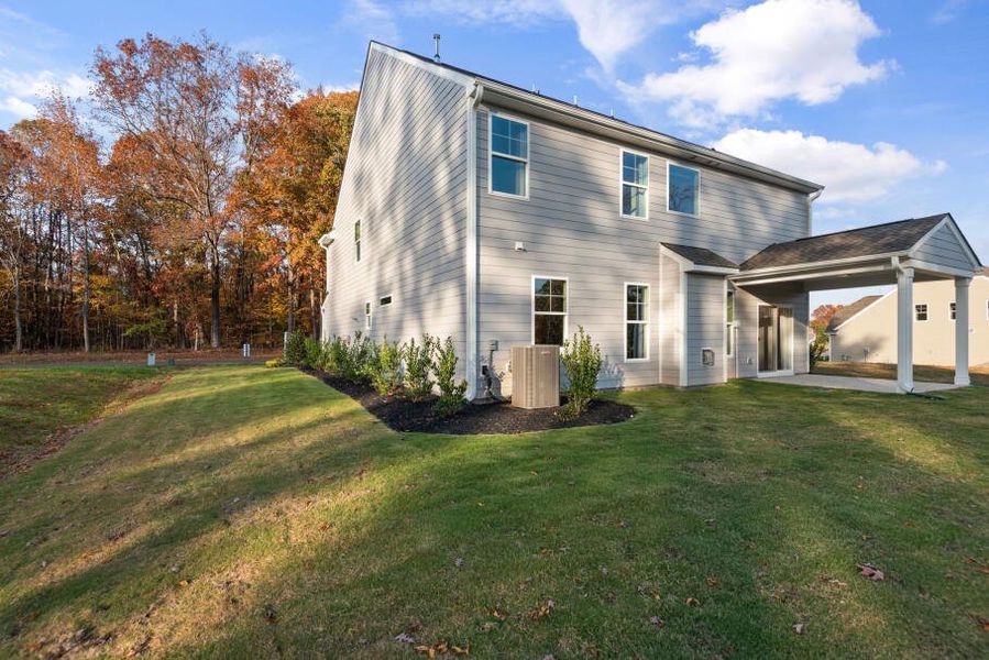 Exterior details of a home in Fiddler's Ridge, Advance (Image 4).