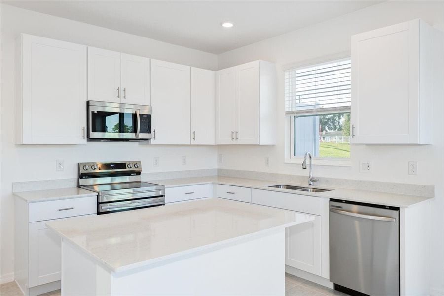 Furnished interior in a model home at Liberty Station Single Family in Orange City (Image 18). Furnished interior in a model home at Liberty Station Single Family in Orange City (Image 18).
