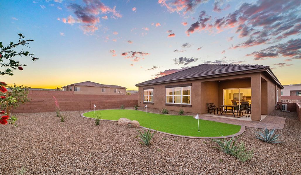 Exterior details of a home in Solterra, Green Valley (Image 14).