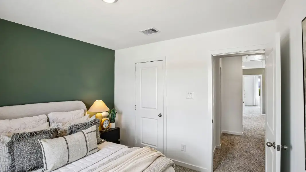 Furnished interior in a model home at Palmi in Houston (Image 16). Furnished interior in a model home at Palmi in Houston (Image 16).