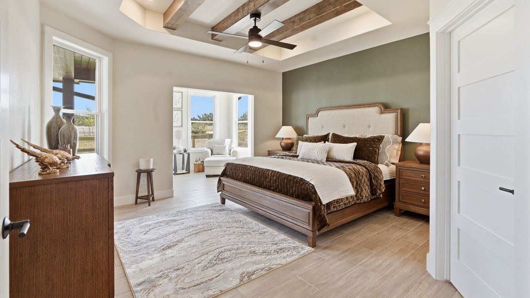 Furnished interior in a model home at Lakeside at Millican Reserve in College Station (Image 13). Furnished interior in a model home at Lakeside at Millican Reserve in College Station (Image 13).