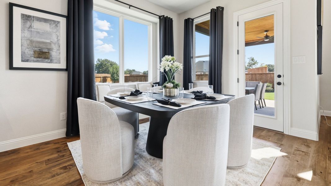 Furnished interior in a model home at Taylor Estates in Corinth (Image 12). Furnished interior in a model home at Taylor Estates in Corinth (Image 12).