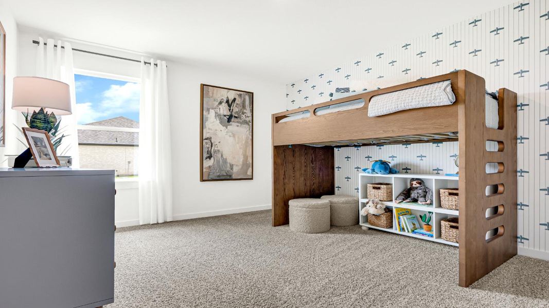 Furnished interior in a model home at Blue Heron Estates in Beasley (Image 14).