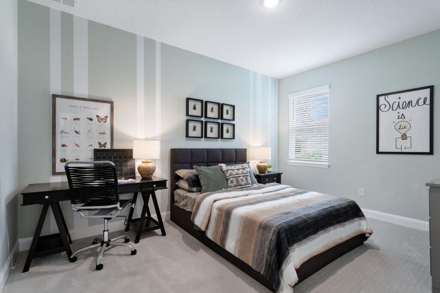 Furnished interior in a model home at Palm Coast in Palm Coast (Image 57).