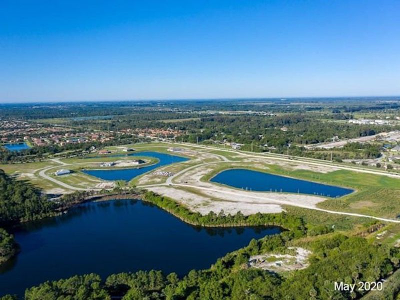 Site preparation and early development at Bent Pine Preserve in Vero Beach, FL (Image 70).