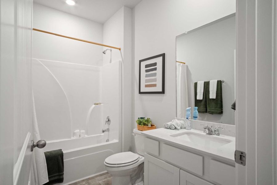 Furnished interior in a model home at Timberwalk in Cookeville (Image 15). Furnished interior in a model home at Timberwalk in Cookeville (Image 15).