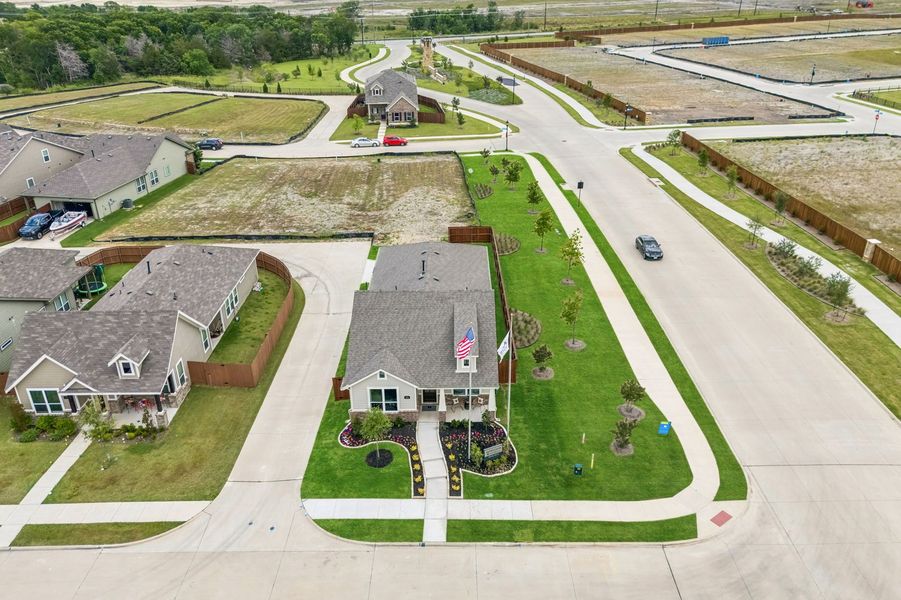 Front exterior of a home in the Heartland community, located in Heartland, TX (Image 4). Front exterior of a home in the Heartland community, located in Heartland, TX (Image 4).