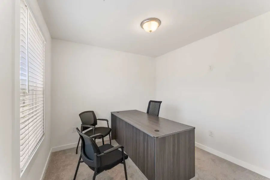 Furnished interior in a model home at Array in Atlanta (Image 4).
